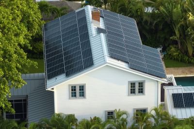 Completed Solar Panel System